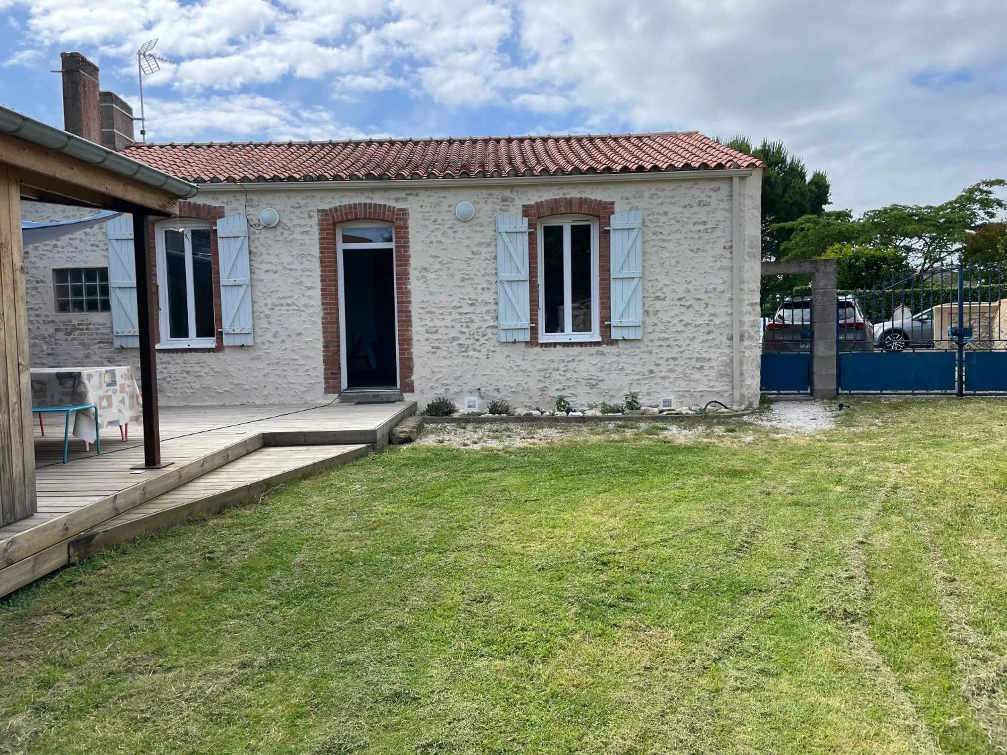 Maison Confortable A Jard-Sur-Mer Avec Grand Jardin Cloture Buitenkant foto